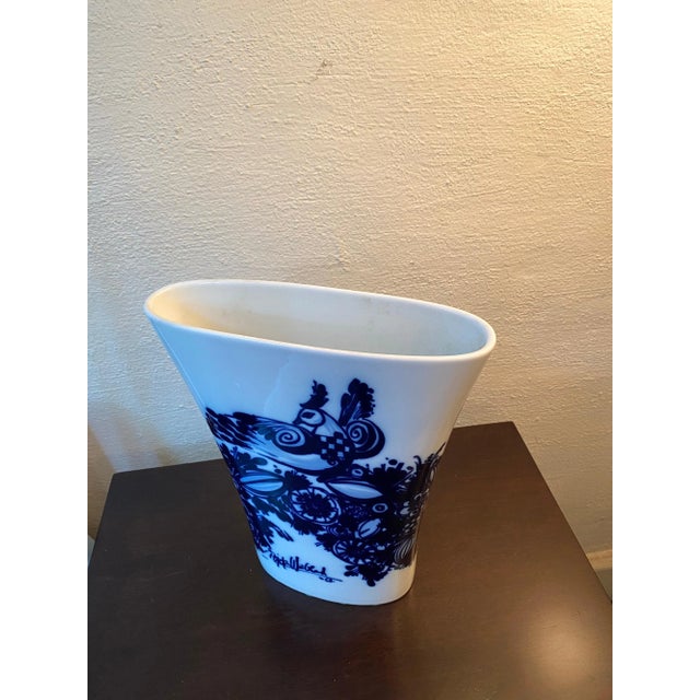 Mid-Century Modern Bjorn Wiinblad for Rosenthal Porcelain Vase For Sale - Image 3 of 9