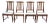 Mid Twentieth Century Modern Kipp Stewart for Calvin Furniture Co. Dining Chairs Set of 4 For Sale