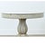 A lovely 19th-century French Restauration gueridon table with a marble top and a mahogany base. The stone has light grey...