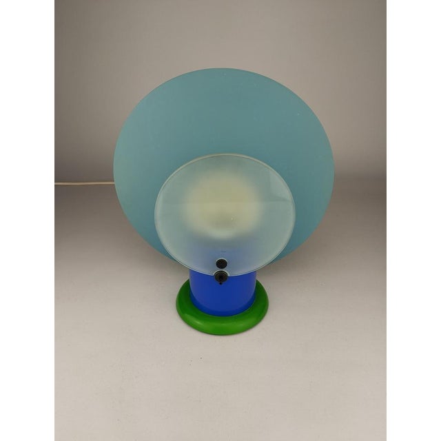 Round Table Lamp by Michele De Lucchi for Bieffeplast, 1983 For Sale - Image 4 of 15