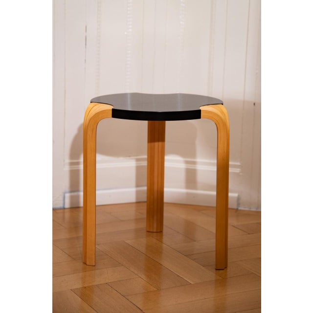 Beige X600 Stool or Side Table by Alvar Aalto for Artek, Finland, 1950s For Sale - Image 8 of 9