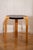 Beige X600 Stool or Side Table by Alvar Aalto for Artek, Finland, 1950s For Sale - Image 8 of 9