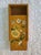 A 1970s handpainted wooden floral box measuring 9 ½” x 5 ¼” x 1 ½”. Perfectly chippy! This would make great storage in a...