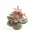 Vintage Handmade Fabric Flower Bouquet Arrangement For Sale - Image 10 of 13