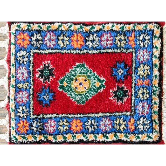 Vintage Petite Moroccan Rug For Sale - Image 15 of 15