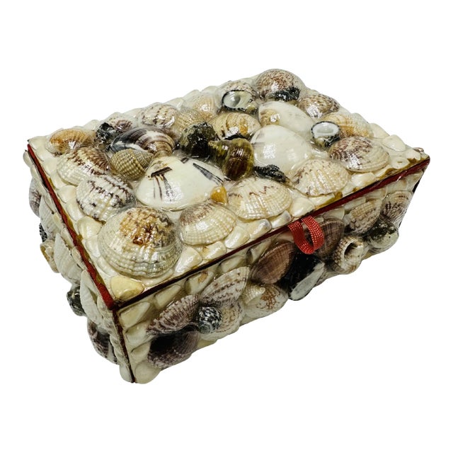 Vintage Shell Box For Sale