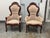 American Furniture Galleries Victorian Rococo Revival Gentleman’s + Lady’s Parlor Chairs, 1970s For Sale - Image 11 of 13