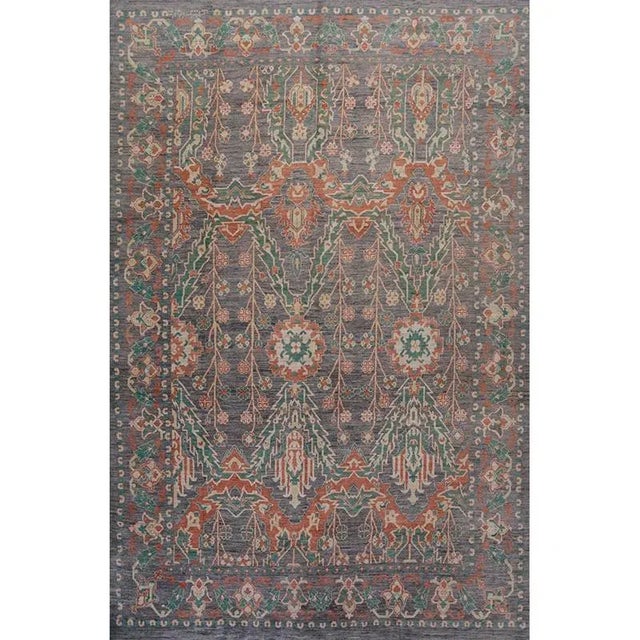 Handwoven Persian Sultanabad Area Rug 12’11” X 19’5″ For Sale - Image 13 of 13