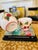 Ceramic Italian Pair of Planters or Cache Pot With Strawberries Theme For Sale - Image 7 of 8