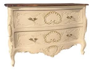 1930s Refinished Bombé Dresser