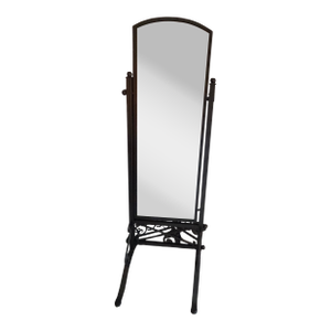 Custom Wrought Iron Floor Mirror