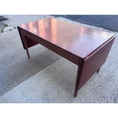 Hans J. Wegner Model 305 Drop-Leaf Desk, Oak & Teak, 1960 For Sale - Image 15 of 17
