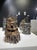 2020s 14" Architectural Brutalist Ceramic Sculpture Vase 'Babel' by Diane Grant For Sale - Image 5 of 9