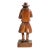 Black Forest Artist, Sculpture of the Pied Piper, 1880s, Oak For Sale - Image 5 of 18