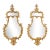 Pair of Mid 20th Century Rococo Style Gilt Mirrors, Italy For Sale