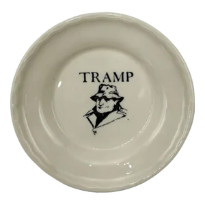 Vintage Tramp Nightclub London England Ashtray Ceramic