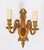 Antique French Gilt Bronze Ormolu Wall Lights, 1800s, Set of 2 For Sale - Image 6 of 10