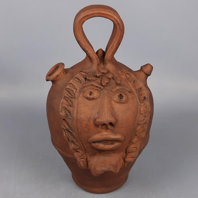 Vintage Rustic Terracotta Vase, 1950s For Sale - Image 13 of 13