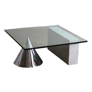 Kono Coffee Table by Lella and Massimo Vignelli for Casigliani, Italy, 1984 For Sale
