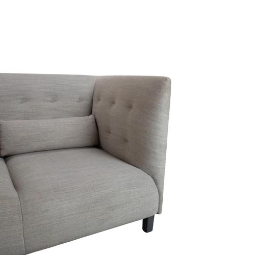 Gray MCD 3-Seater Sofas in Grey Fabric from Ligne Roset, Set of 2 For Sale - Image 8 of 18