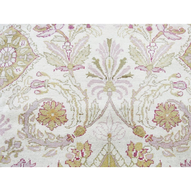 Antique Amritsar (Agra) Carpet, 10'0" × 10'11" For Sale - Image 4 of 7