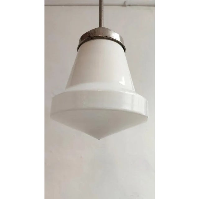 Art Nouveu Ceiling Lamp, Spain, 1930s For Sale - Image 6 of 9