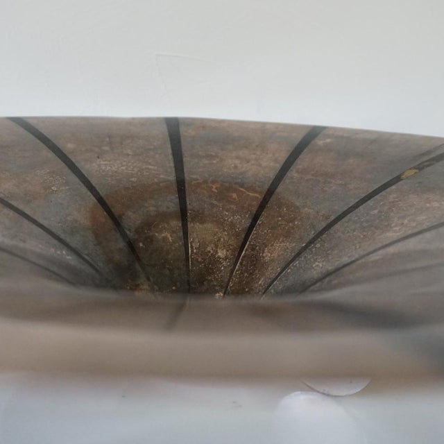 1920s Bauhaus Bowl in Silver-Plated Brass by Paul Haustein for WMF Ikora, 1920s For Sale - Image 5 of 16