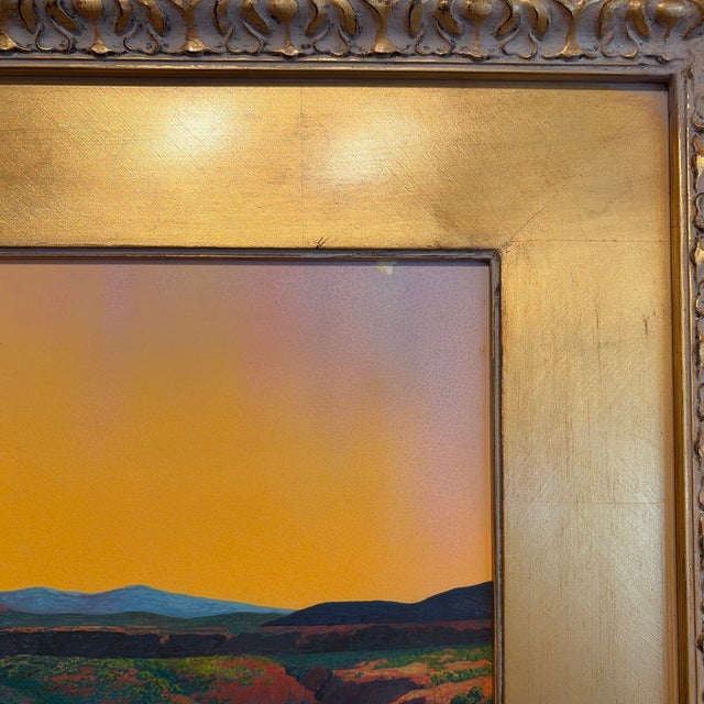 Joanna Overkamp Southwestern Gouache Painting, “Beneath the Setting Sun” For Sale - Image 4 of 6