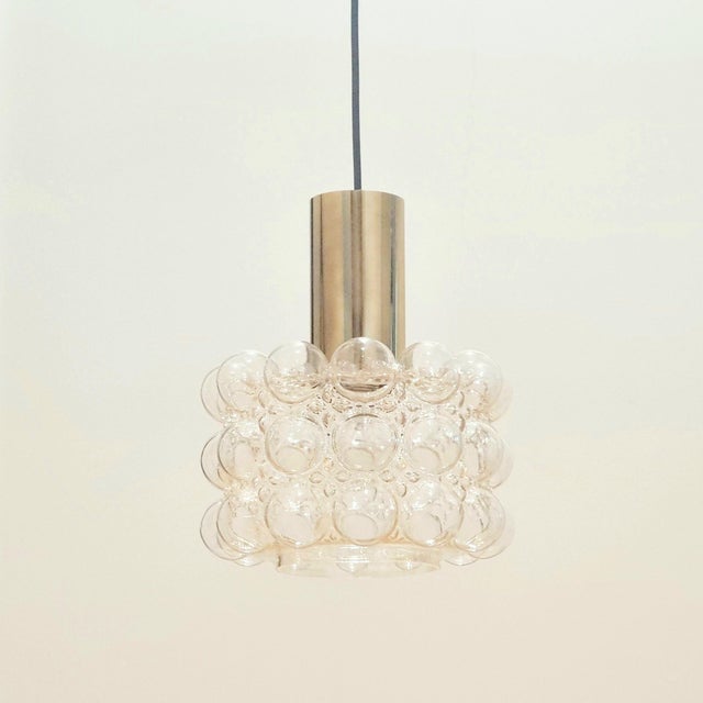 Mid-Century Modern Bubble Glass Ceiling Light by Helena Tynell for Limburg, Germany, 1960s For Sale - Image 6 of 9