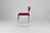 Metal Set of “Sq-Al” Dining Chairs by Willy Rizzo, Chrome and Velvet, Italy, 1970s For Sale - Image 7 of 14