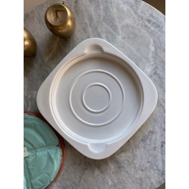 Michael Graves Ceramic Chilled Food Serving Dish, Post-Modern Design For Sale - Image 9 of 18