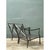 Gray Vintage McKinnon and Harris Cast Aluminum Chairs With Ottomans - A Pair For Sale - Image 8 of 18