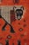 Tribal Vintage Persian Gabbeh Rug in Red With Twin Lion Pictorials - Rug & Kilim For Sale - Image 3 of 7