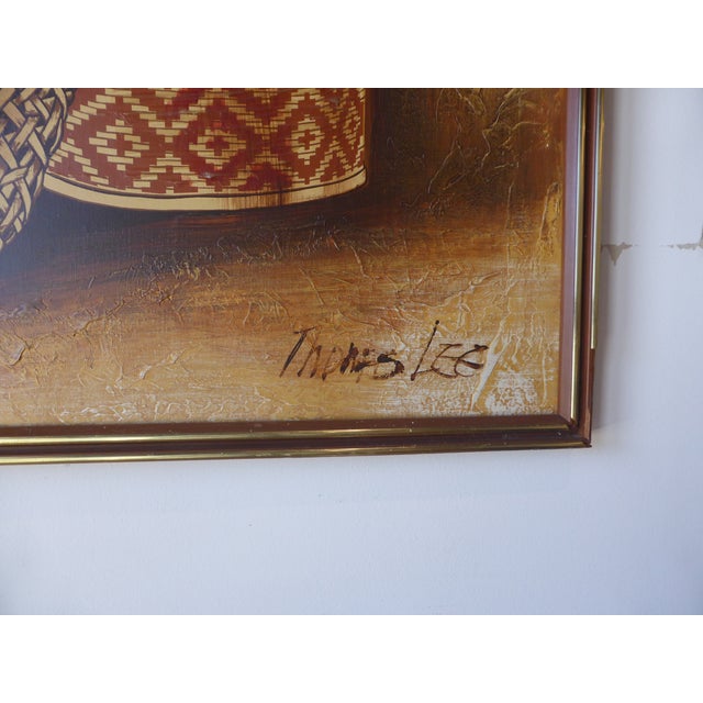 Thomas Lee was a mid‑century decorative artist whose works were mass‑produced for the American home‑decor market in the...