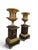 Metal Antique Gilt and Patinated Bronze Vases, 1880, Set of 2 For Sale - Image 7 of 11
