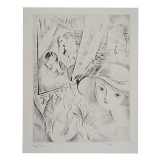 Mily Possoz, Lily of the Valley, Original Signed Engraving For Sale