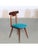 Velvet and Wood Chair, 1959 For Sale - Image 15 of 18