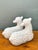Vintage Sheep Figurines in Ceramic - Set of 2 For Sale - Image 10 of 17