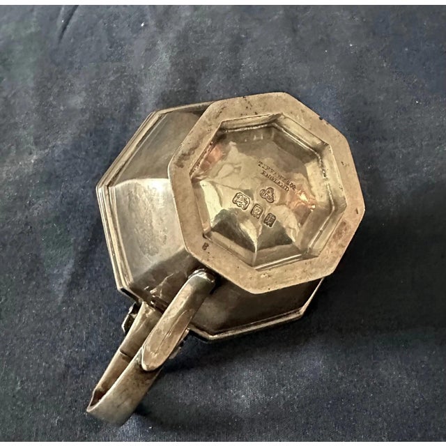 Metal Mid 20th Century Tiffany & Co. Sterling & Glass Server For Sale - Image 7 of 8