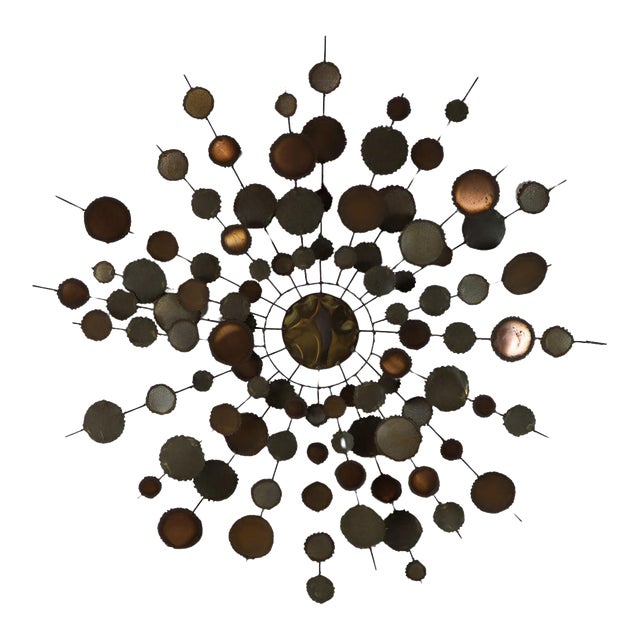 1960s Brutalist Abstract Wall Sculpture in the Style of Curtis Jere For Sale