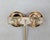 Vintage Signed Napier Round Goldtone Red & Pink Beaded Clip Earrings-2 Pieces For Sale In Philadelphia - Image 6 of 7