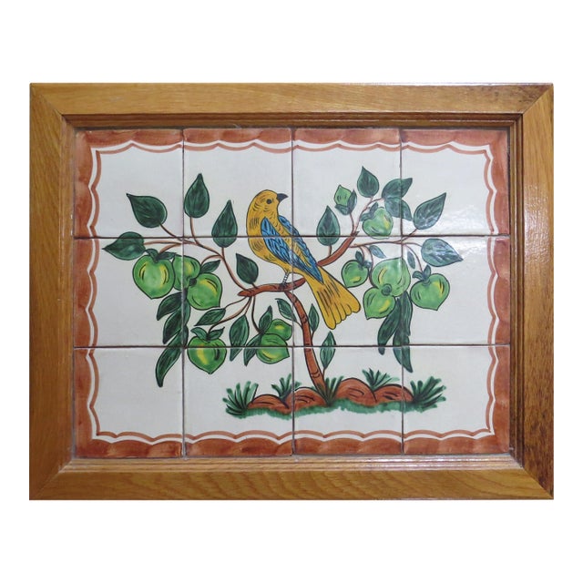 Vintage Country French Tile Collage For Sale