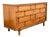 Mid Century Modern Credenza Dresser 8 Drawers Thomasville Walnut, Attributed For Sale
