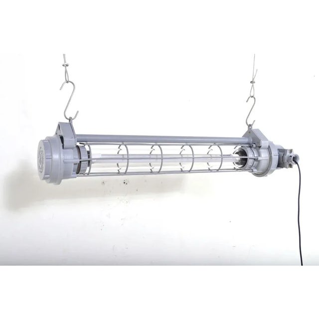 Vintage Industrial Dimmable Led Tube Pendant Light, 1970s For Sale - Image 11 of 13