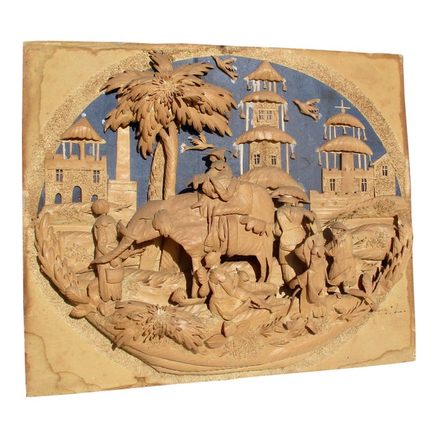 Cornelius Bavelaar Paper Cutout Diorama Circa 1800 Holland For Sale
