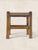 Antique English Oak Stool With Woven Rush Top For Sale In Tampa - Image 6 of 8