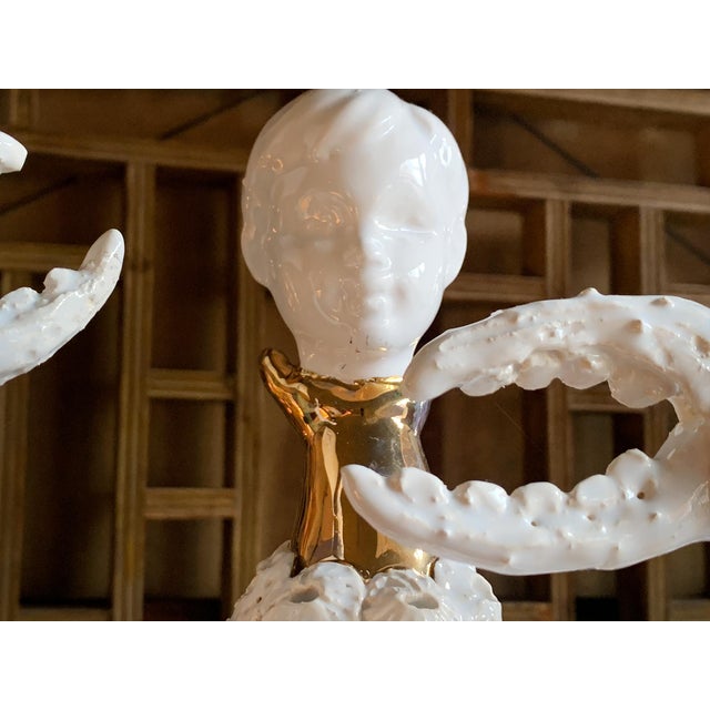 "Lobster Boy #5," Porcelain Sculpture by Robert Hechler For Sale - Image 9 of 18