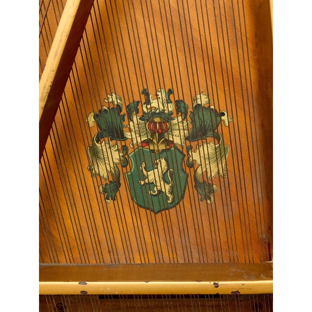 Industrial Early 20th Century Deconstructed Piano Harp Industrial Wall Art For Sale - Image 3 of 7
