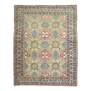 Antique Zabihi Collection Lavar Kirman Rug