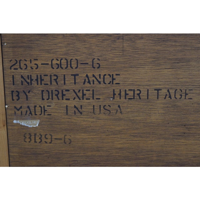 Drexel French Style Paint Decorated Chest or Dresser For Sale - Image 12 of 12